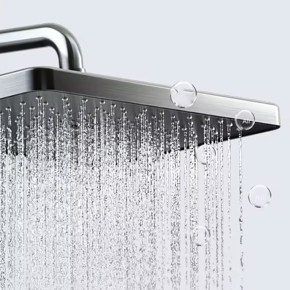 Juego de ducha con pantalla digital 4 en 1