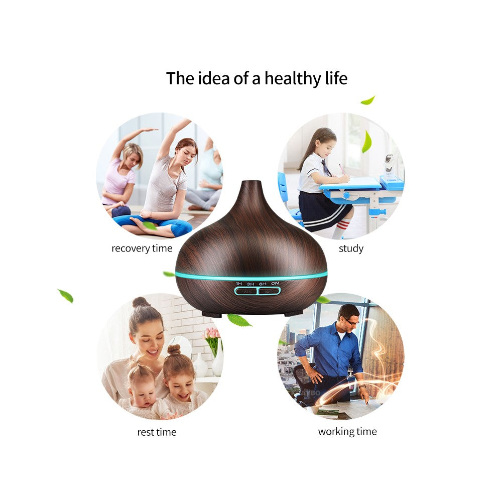 Humidificador de aire aromático 500ml - Difusor