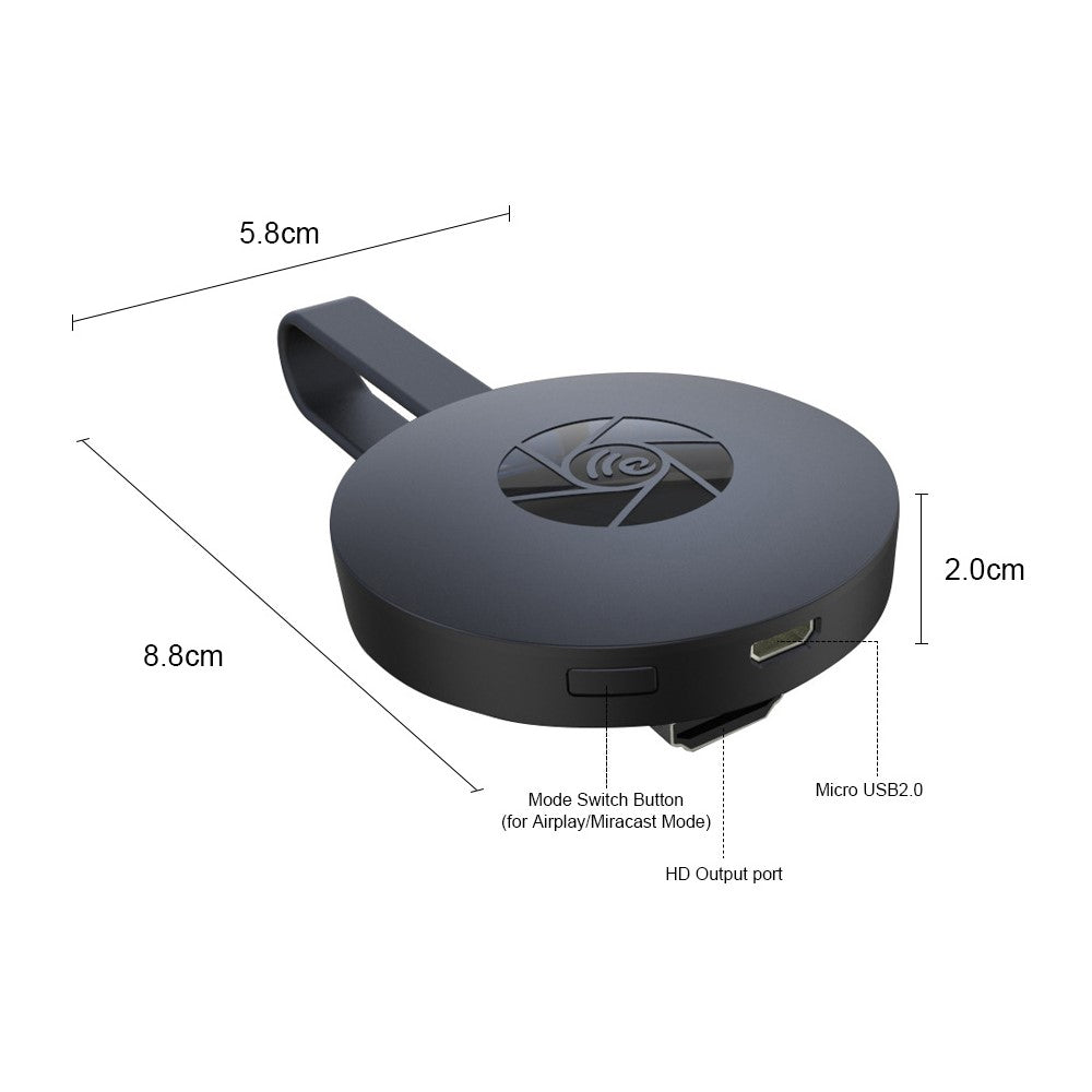Adaptador HDMI inalámbrico MirrorScreen