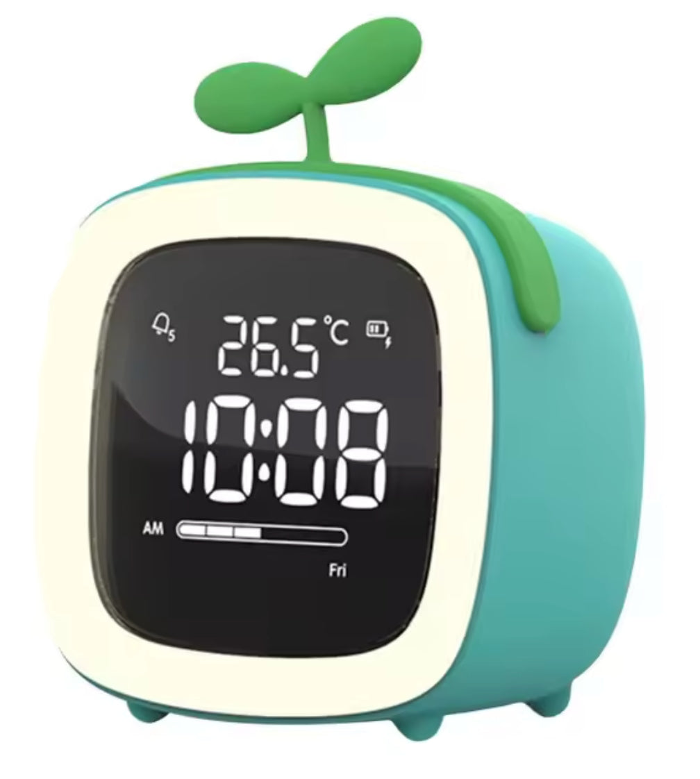 Reloj despertador infantil con luz nocturna