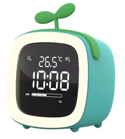 Reloj despertador infantil con luz nocturna