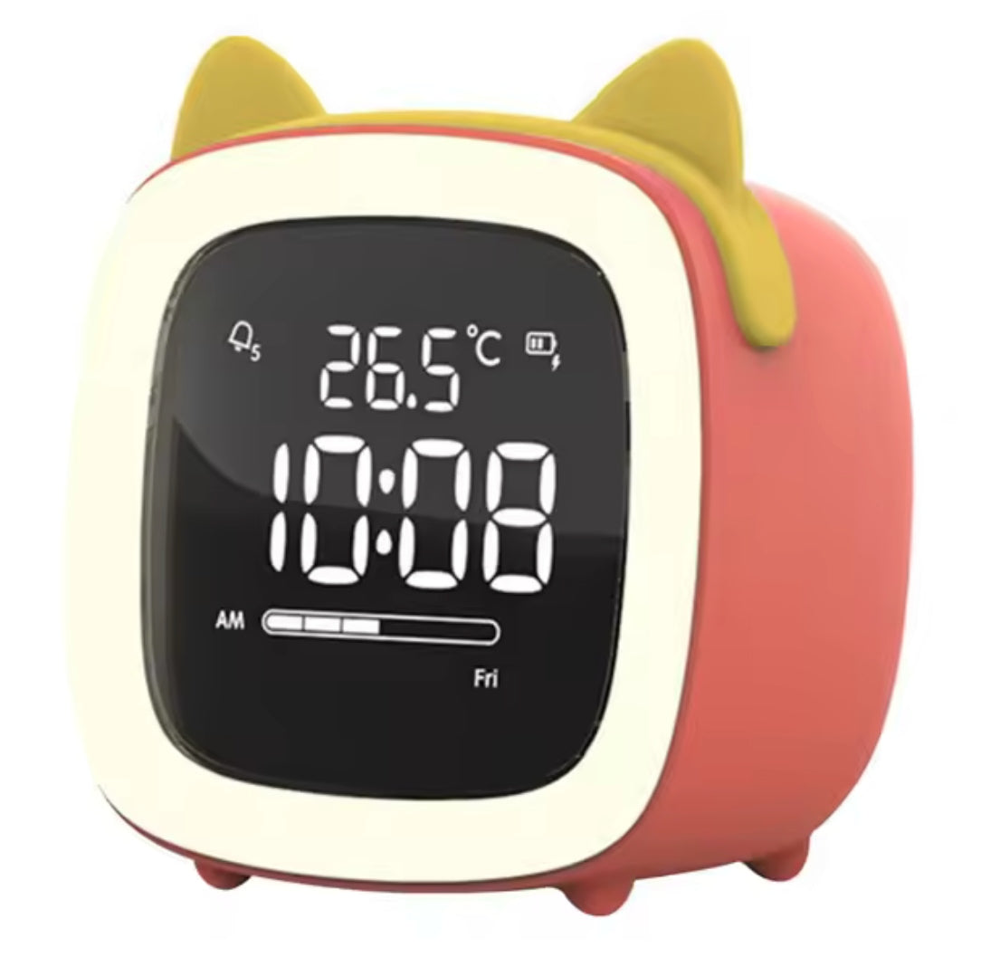 Reloj despertador infantil con luz nocturna