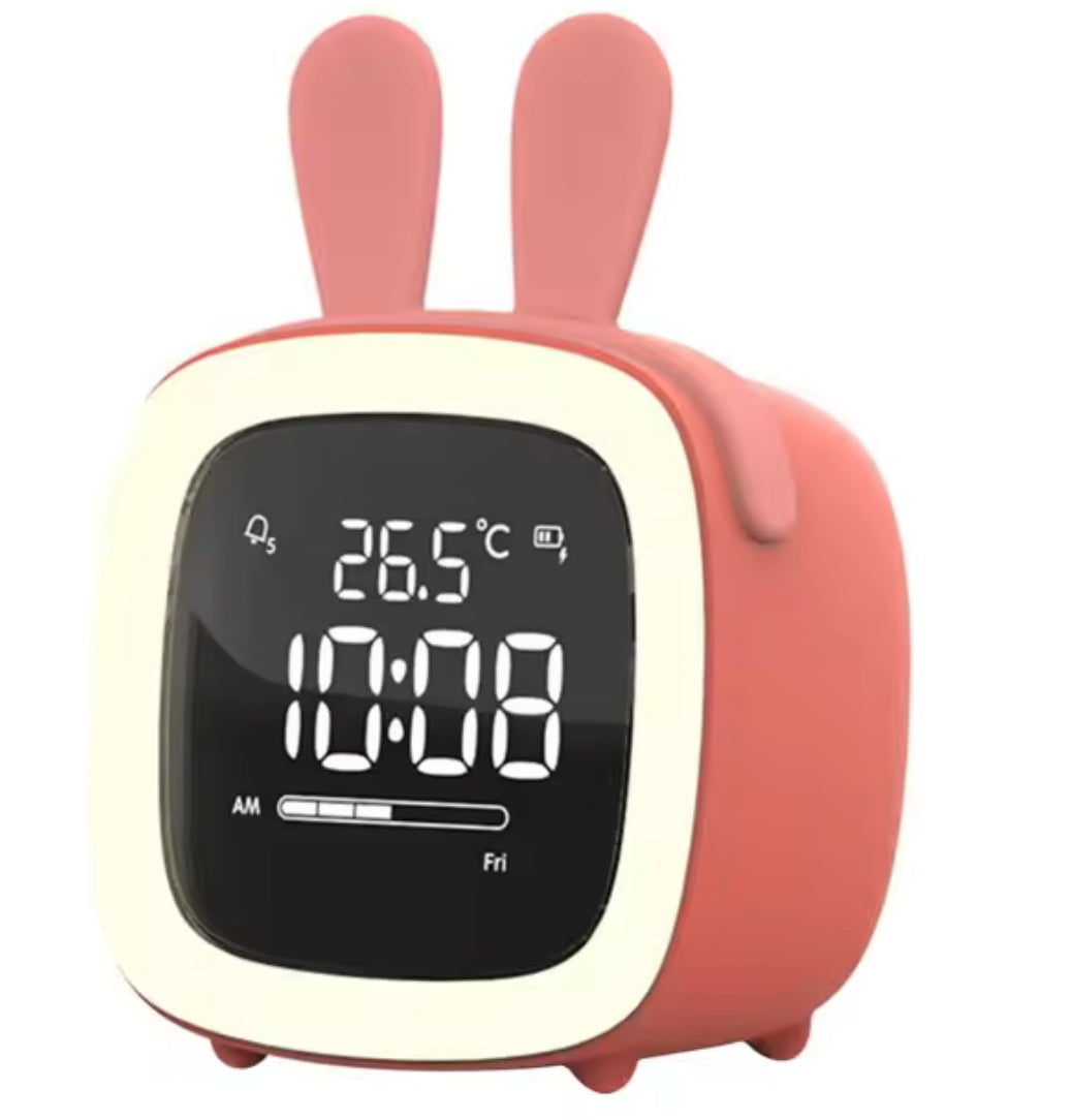 Reloj despertador infantil con luz nocturna