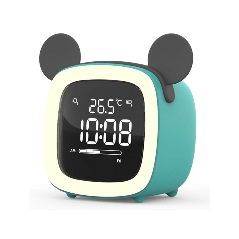 Reloj despertador infantil con luz nocturna