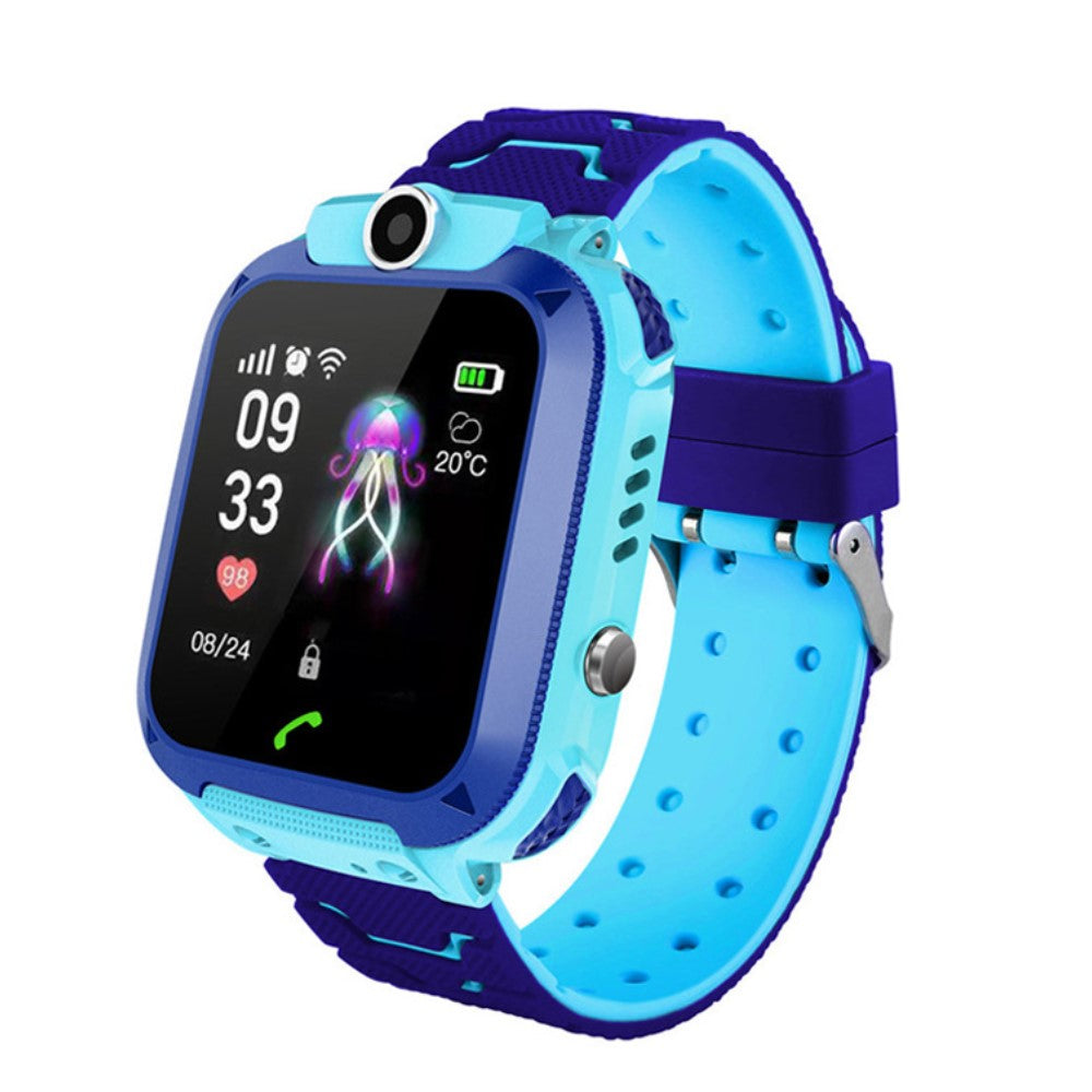 Reloj inteligente para niños con cámara, resistente al agua, seguimiento GPS y llamadas, botón SOS