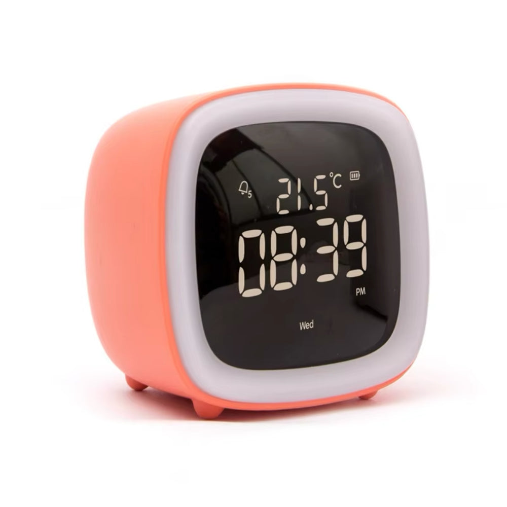 Reloj despertador infantil con luz nocturna