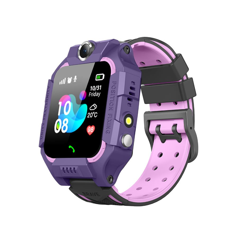 Reloj inteligente para niños con cámara, resistente al agua, seguimiento GPS y llamadas, botón SOS