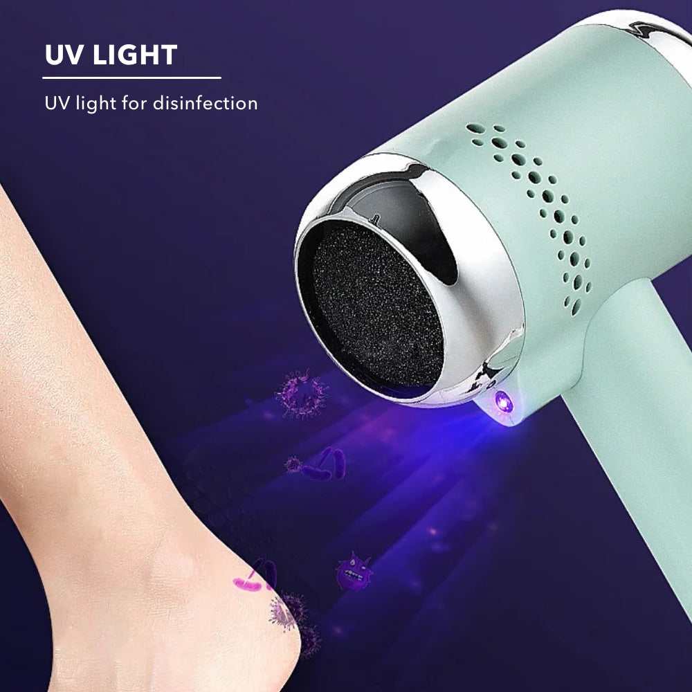 Dispositivo eléctrico de vacío para el cuidado de los pies