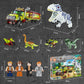 Set de bloques Dinosaur World 528 piezas