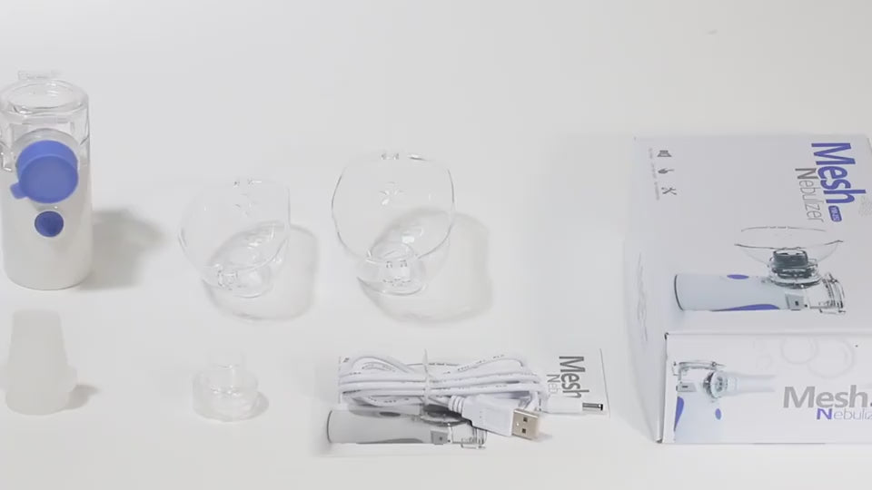 Inhalador portátil a pilas para bebés, niños y adultos