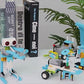 Set robótico para futuros ingenieros 50 en 1 - Set inteligente DIY de bloques con 606 piezas y control remoto
